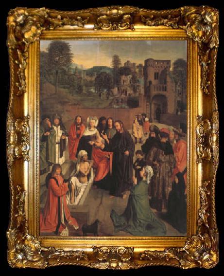 framed  Geertgen Tot Sint Jans The Raising of Lazarus (mk05), ta009-2